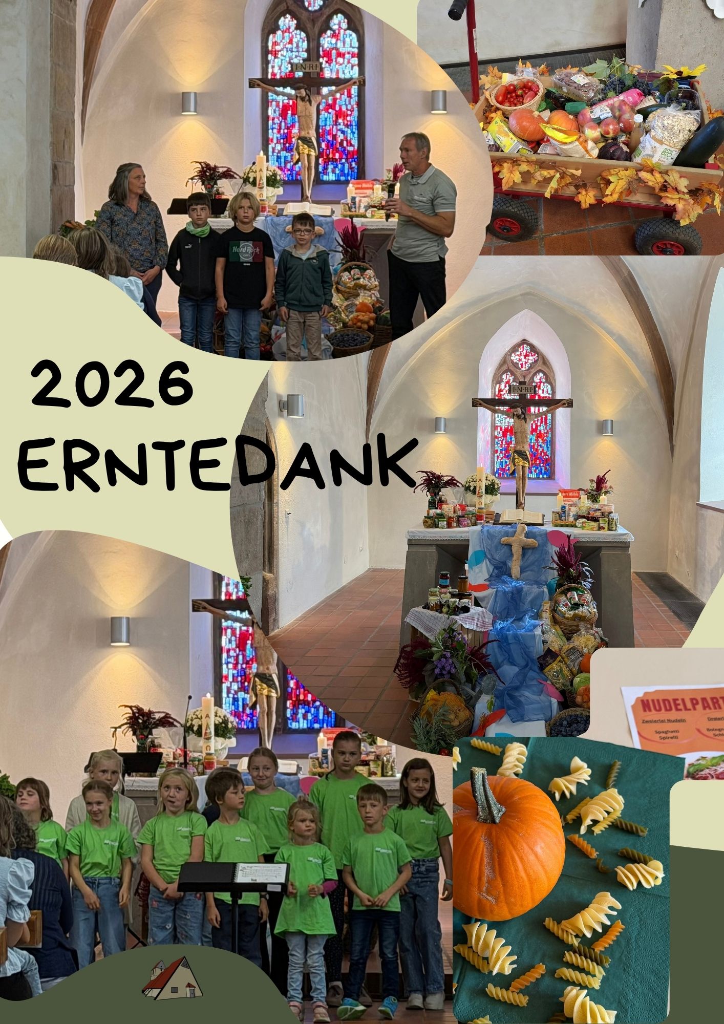 Erntedank und Nudelparty