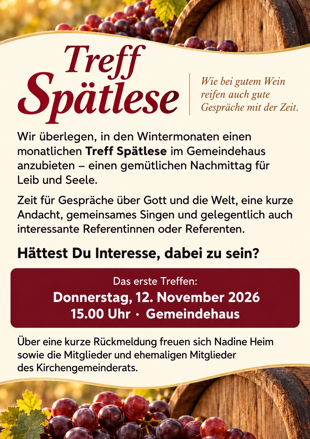Treff Spätlese