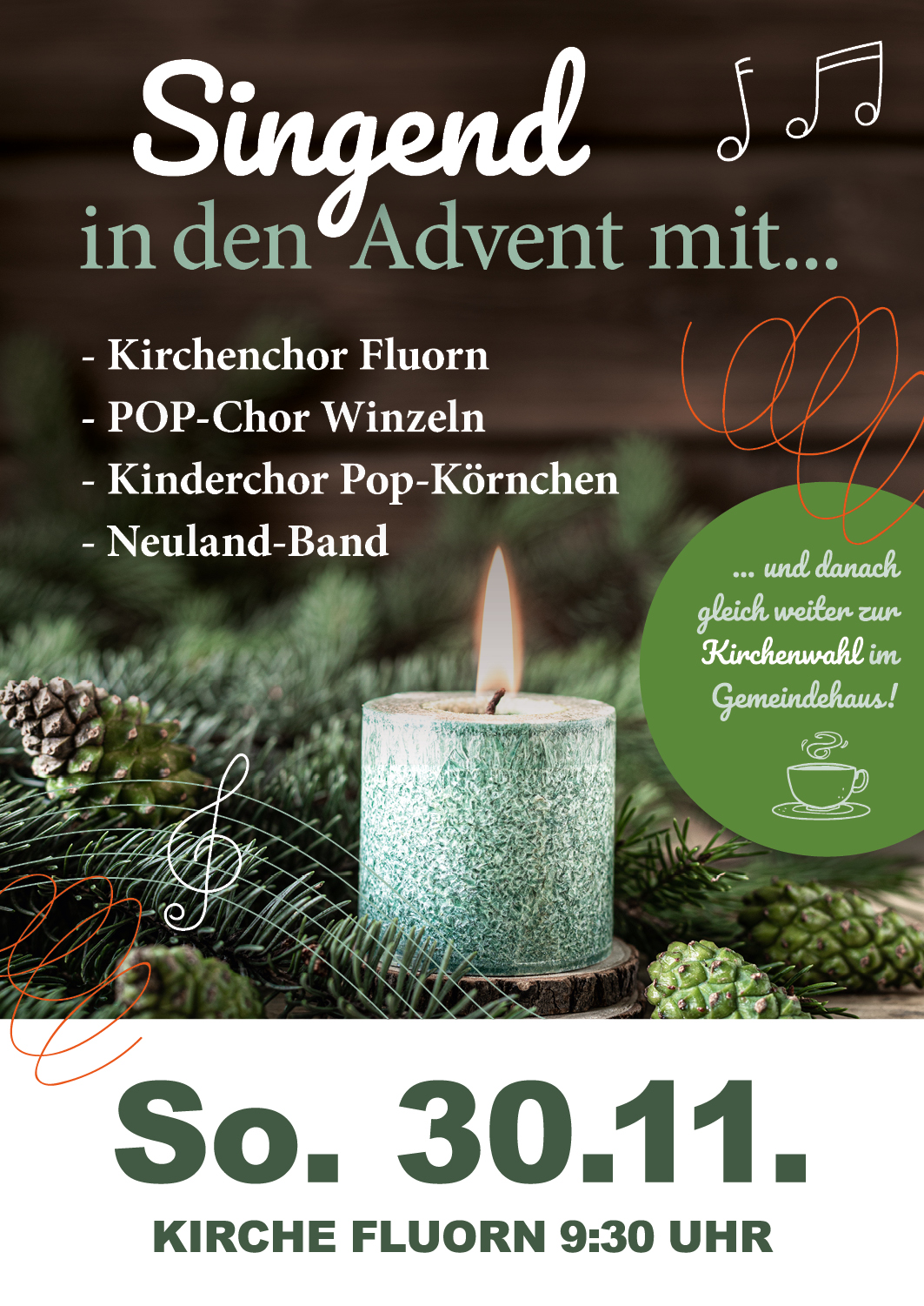Adventsliedersingen am 30.11.25