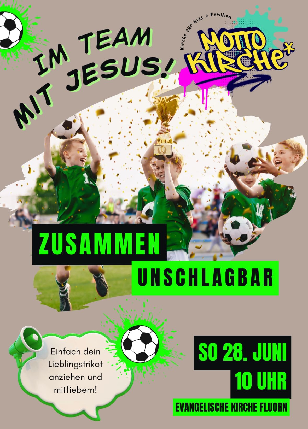 Mottokirche im Juni